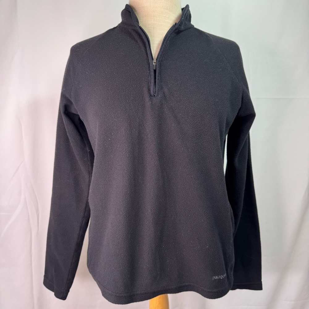 Patagonia Women's Black Half-Zip Fleece